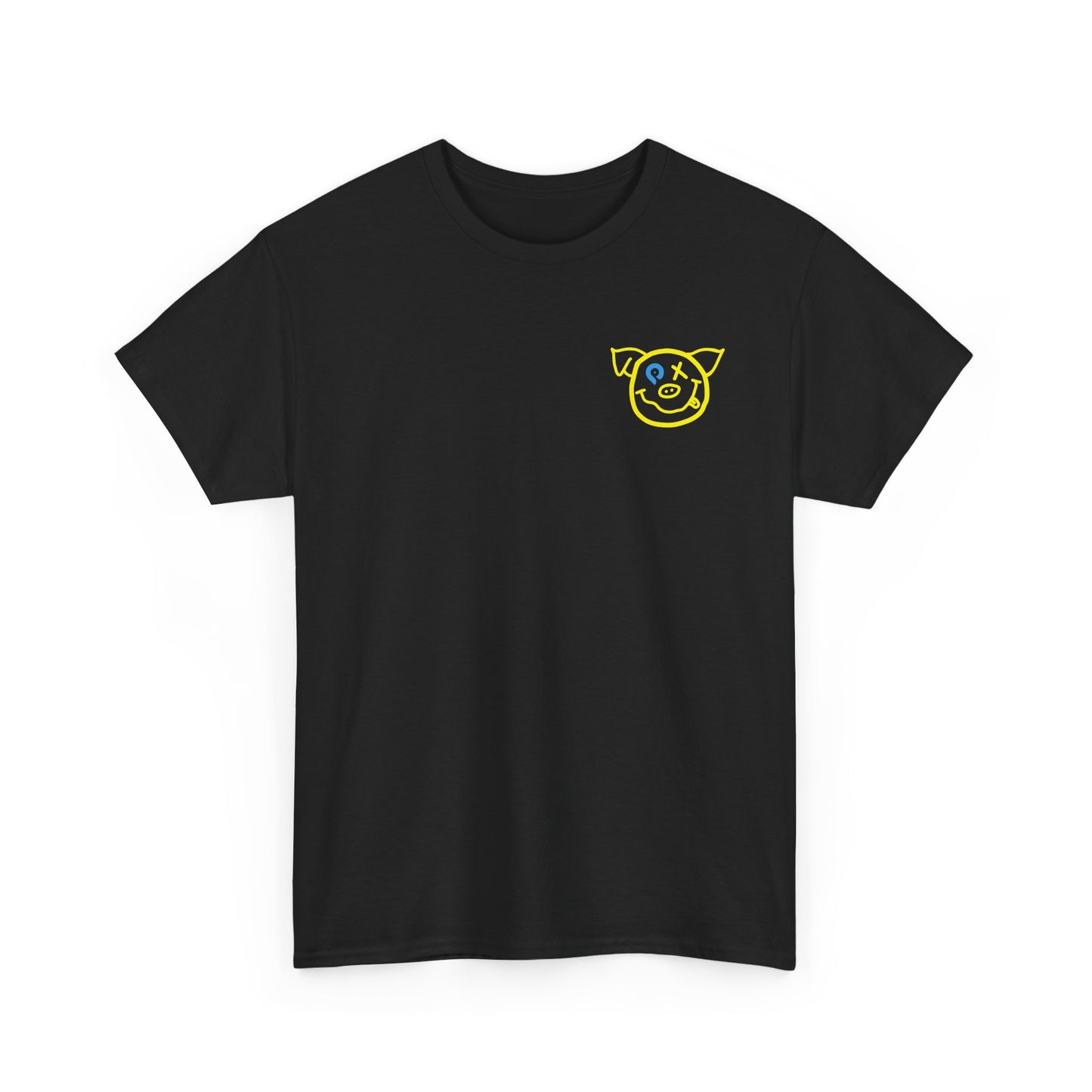 Smoke at The Point Pig Logo Heavy Cotton Tee