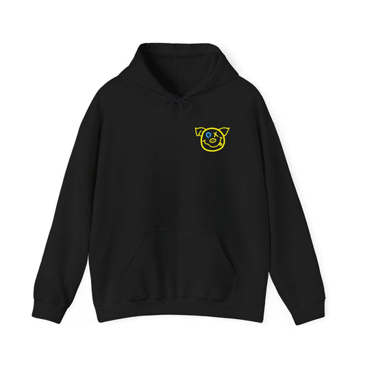 Pig Logo Smoke at The Point Hoodie