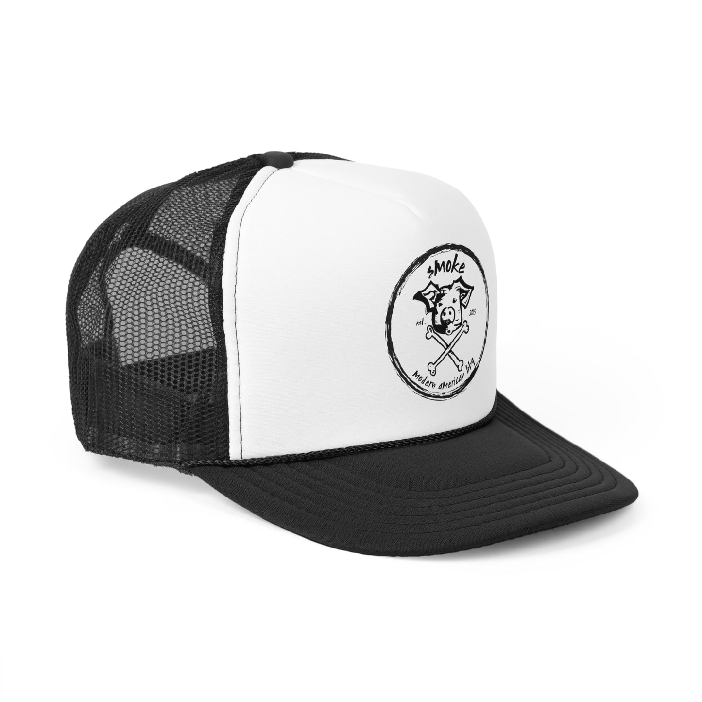 OG Smoke Pig & Crossbones Trucker Hat