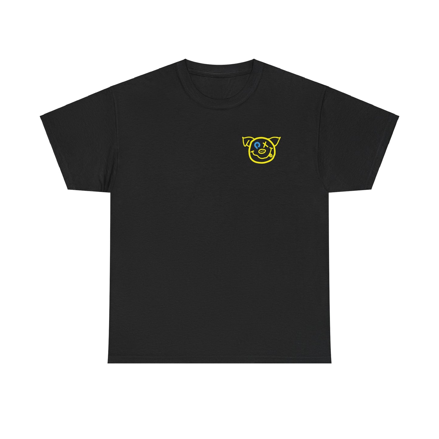 Smoke at The Point Pig Logo Heavy Cotton Tee