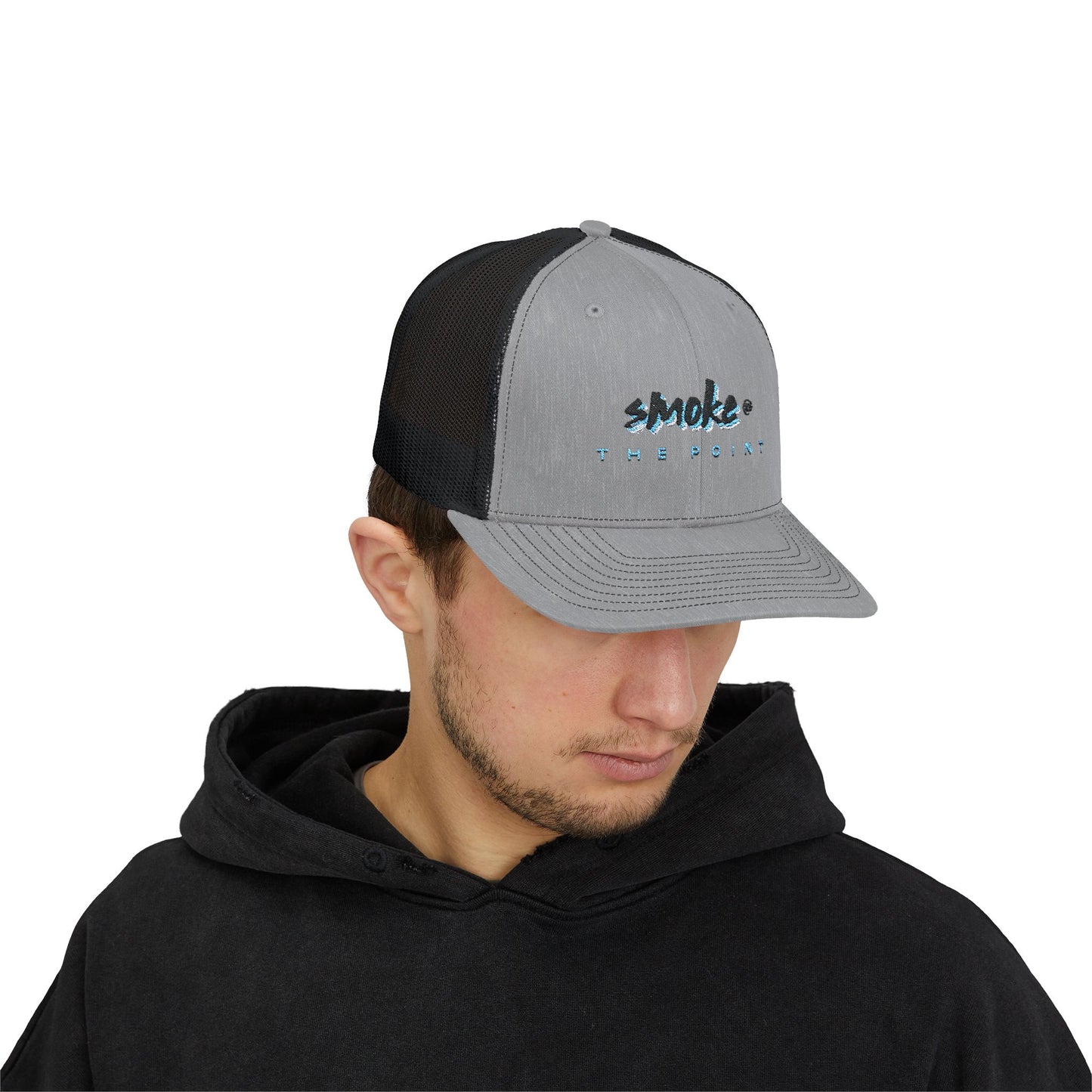 Smoke at The Point Snapback Trucker Cap *embroidered*