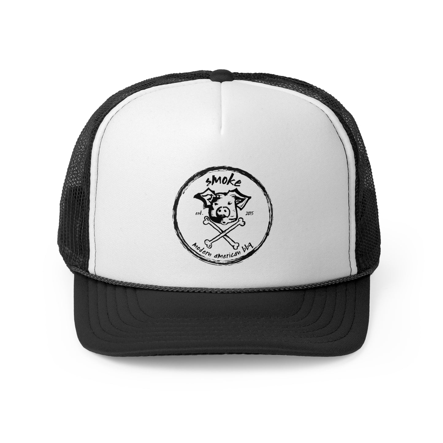 OG Smoke Pig & Crossbones Trucker Hat