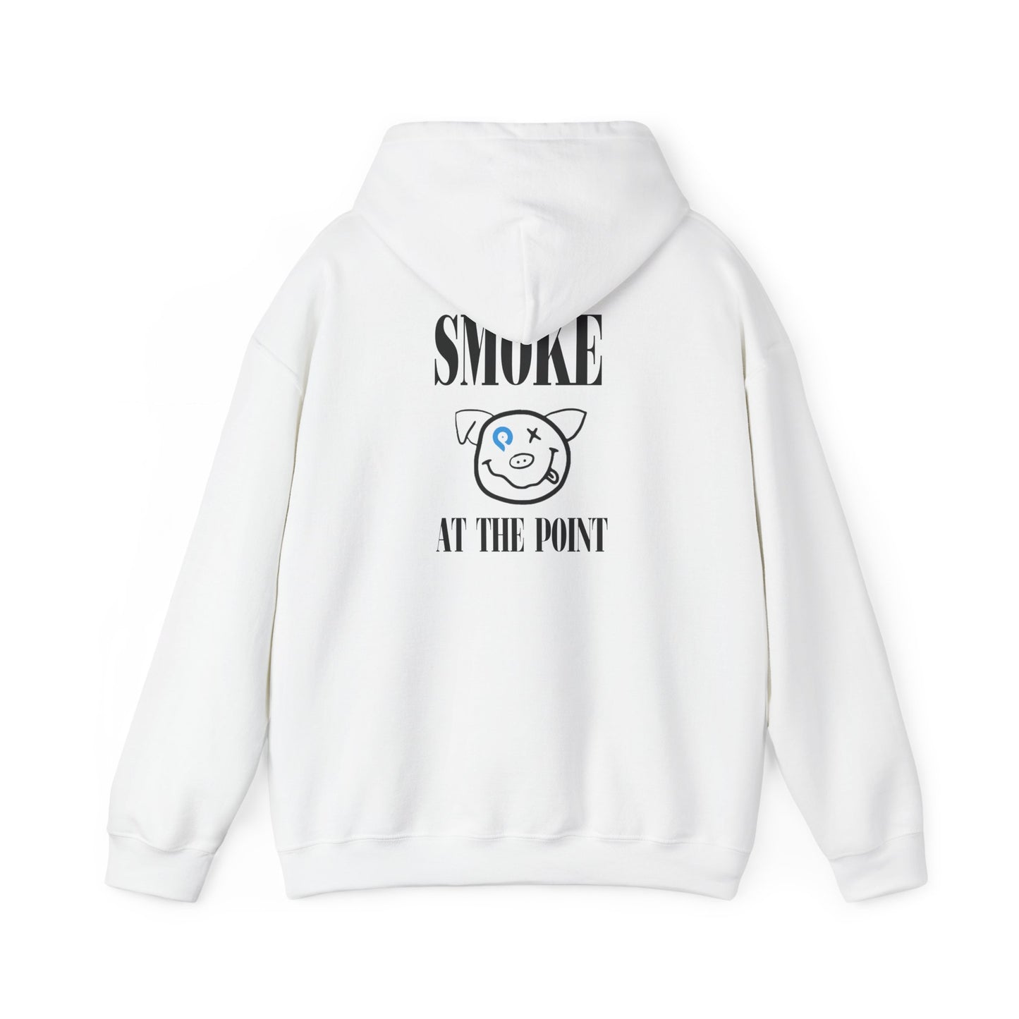 Pig Logo Smoke at The Point Hoodie