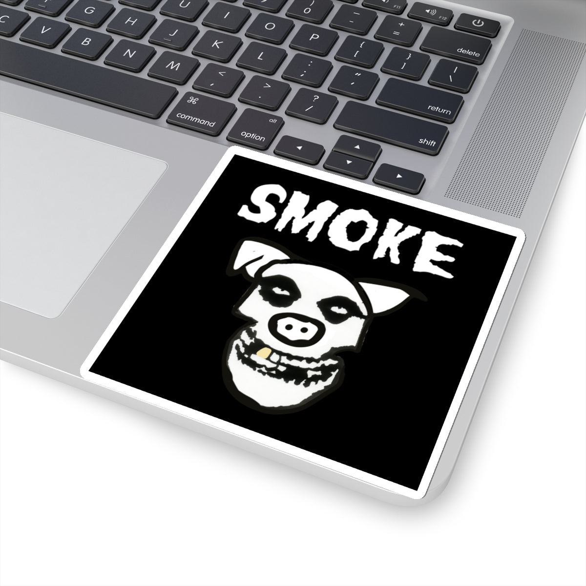 Crimson Smoke Kiss-Cut Stickers