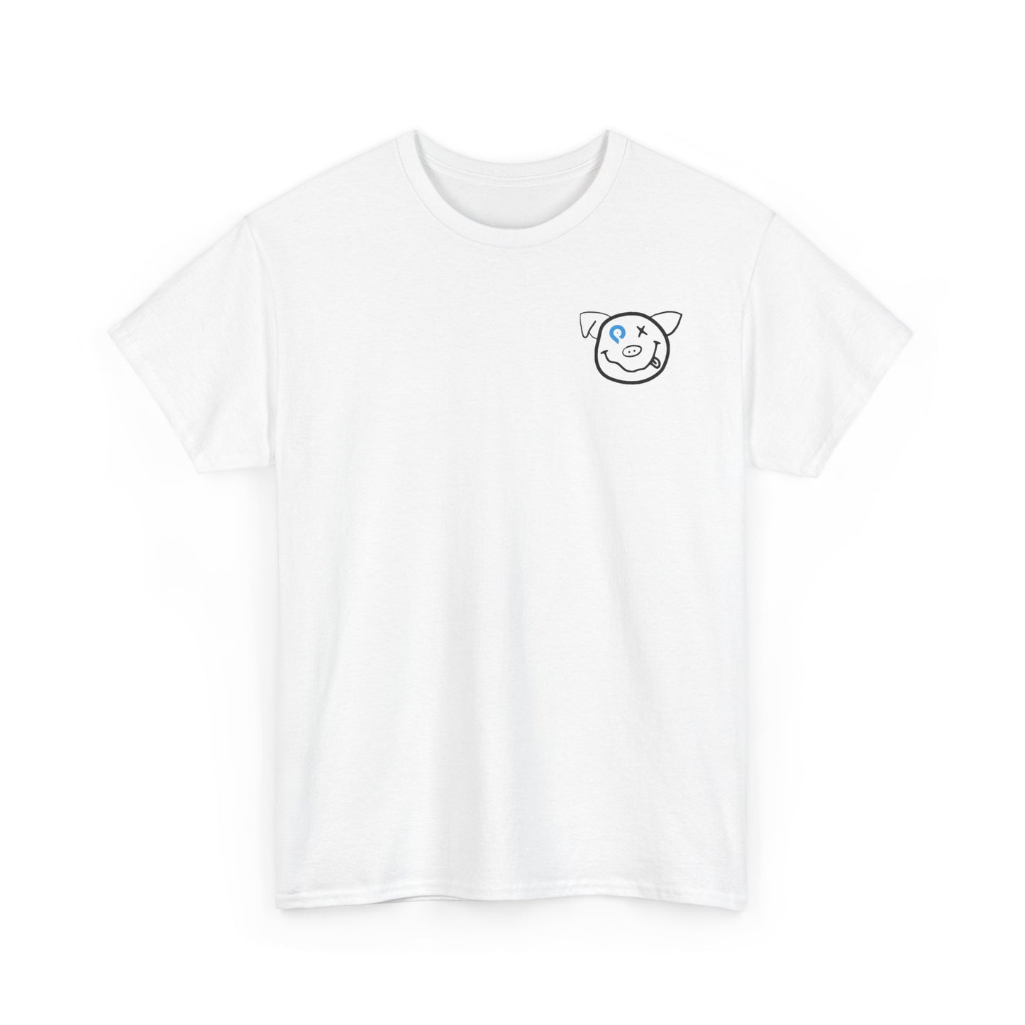 Smoke at The Point Pig Logo Heavy Cotton Tee